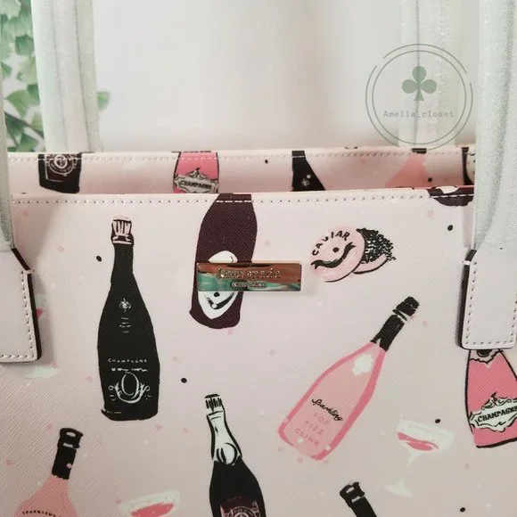MAKE AN OFFER Kate Spade Shore Street Margareta Champagne Tote New With Tags